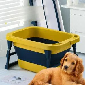 강아지욕조 강아지 애견 스파 스탠딩 목욕통 애완견 스탠드