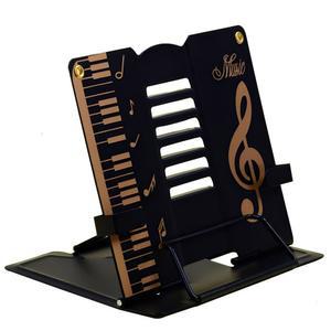 책꽂이 조절식 책 를 위한 접이식 블랙 골드