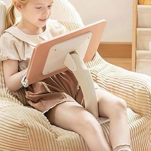 북 스탠드 책장 높이 및 각도 조절 가능 접이식 휴대용 사무실 주방 학교 교과서 레시피 잡지 태블릿 핑크