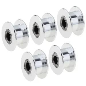 3D 프린터용 DiGiYes GT2 타이밍 벨트 들러 풀리 20 톱니 없는 5mm 보어 6mm 폭 휠