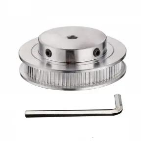 HoCenWay 5mm 보어 GT2 80T 풀리 동기식 휠 2GT 타이밍 벨트 80 톱니 보론 2.4 3D 프린터 6mm 너비 벨트와