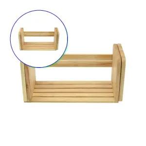 쌍문상회 영수 책꽂이 원목