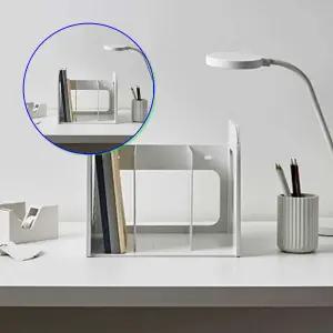 쌍문상회 책상정리 책꽂이 가벼운 북엔드 3단 북앤드 275x220x230