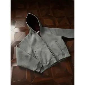 픽호샵 남성용 빨강 숏 후드 키작남 집업 춘추핏 카디건 내피 제왕 아우터 꾹3