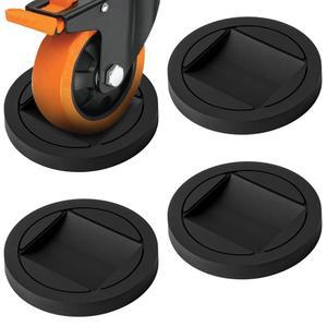 미끄럼 방지를 위한 줄러질 침대 프레임 모든 캐스터 맞습니다 컵은 가구 스톱 하드우드 소파 - 바닥용 의자 침대 고무 휠 - 4팩 가구 바퀴에