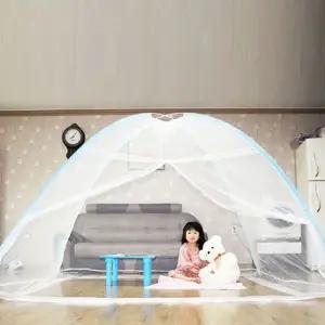 3초 간단 설치 원터치 돔형구조 지퍼 200X240 모기장