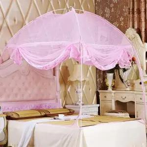 모기장 180x220cm 핑크 캠핑 날파리 대형 거실