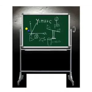 미니칠판 사무실 학원 학교 양면 이동식 자석 녹색칠판 90x180