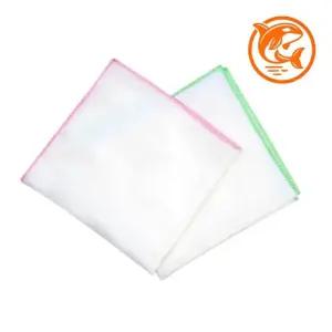 대형 순면 가제 손수건 10매 세탁 가능 내추럴 손세탁 세척용품