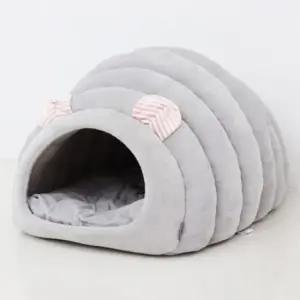 강아지숨숨집 강아지 하우스 프리미엄그레이 특대형 애견 숨숨집 1P