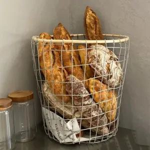 빵 바게트 와이어 철제 바구니 19x8cm 바스켓 09I형 정리함 진열 야채 카페 보