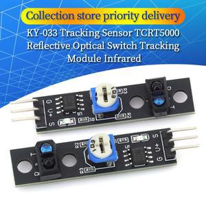 1/5/10Pcs TCRT5000 적외선 반사 센서 IR 스위치 배리어 호환 라인 GPS 모듈 Arduino 스마트 호환 자동차