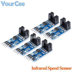 5pcs/1pc 적외선 IR 속도 센서 펄스 계산 모터 TR9606 Arduino 용 광 커플러 광전 스위치 모듈
