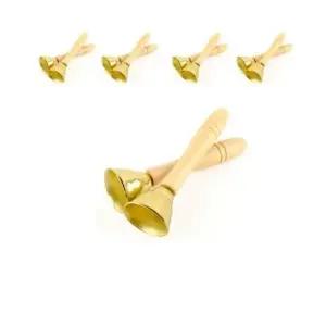 청각자극 맑고 청량한 소리가 울리는 땡땡 종소리 스틱벨 X 5쌍