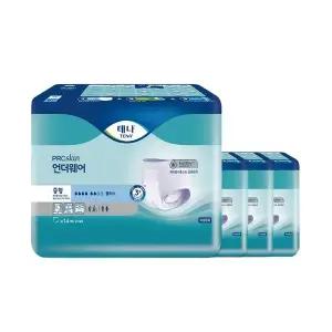 테나성인용기저귀 언더웨어 플러스 중형 14매 4팩 요실금패드 요실금팬티