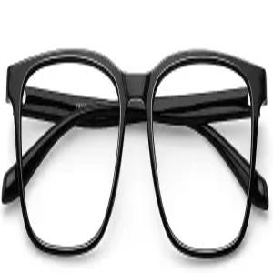 TEAPLMTT 블루라이트 차단 안경 오버사이즈 사각 컴퓨터 여성 남성용 안티