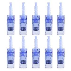 호키나티 마이크로니들링 펜 카트리지 36핀 베이오넷 바늘 Dr Pen A6 N2 M5 M7 길이 0.3mm 10팩과 호환