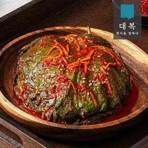 [신세계라이브쇼핑][G] 대복 국내산 맛있는 생깻잎김치 500gX1팩