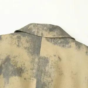 밴널스샵 여자 가을 정장 미니멀리즘 재킷 코트 프린트 HO3