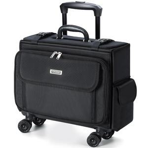 토니 롤링 노트북 가방 15.6인치 남성 탄도 나일론 휠 서류 전문 작업 비즈니스 케이스 밑좌석 휴대용 스피너 360개 어코디언 파일 오피스