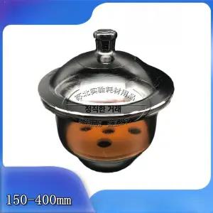 진공 데시 케이터 용기 유리 투명 실험장치 계 압력 상부 방습 실험실