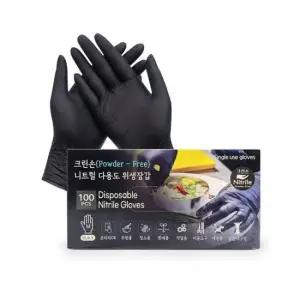 니트릴위생장갑 크린손 니트릴 다용도 위생장갑 M 100매