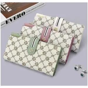 여성장지갑 WILLIAMPOLO PVC 프린트 여성 장지갑