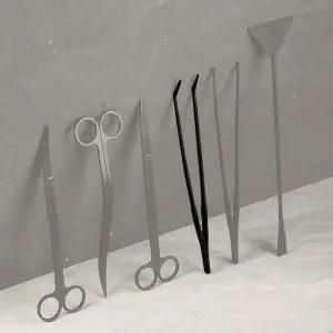 곡선형 어항 파충류 집게 38cm