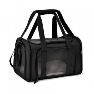 bns 코코페토 블랙 강아지 고양이 이동 가방 슬링백 이동장 케이지