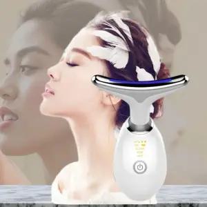 고주파 셀프 마사지기 가정용 전기 탄력 얼굴 페이스 초경량 괄사 갈바닉 온열