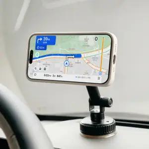 화이트덕 차량용 맥세이프 핸드폰 거치대 스마트폰 대시보드 자석 논슬립 아이폰 갤럭시
