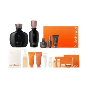 설화수 맨 기초 본윤 2종 세트(본윤 에센스+본윤 유액), 1개+증정(10종 샘플+쇼핑백, 1개)