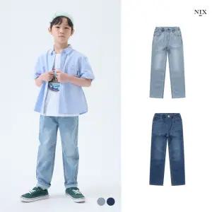 [NIXKIDS]유니) 저온스 M톤/L톤 워싱 풀밴딩 스트레이트 (FKAMCDS720P)