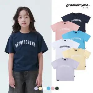 [그루부라임키즈]유니) 18S 싱글 NEW 로케이션 아치로고 반팔티 (세미오버핏)(6COLOR) (LIAMCTR704P)