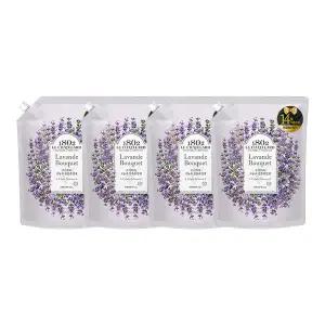 르샤트라 고농축 섬유유연제 리필, 라벤더, 1.6L, 4개