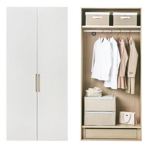 한샘 바이엘 옷장 100cm(높이216cm) 화이트 1단 내부서랍형