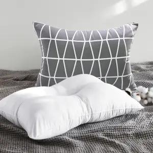 네모라인 국내생산 베개솜+베개커버 세트(구름 경추)