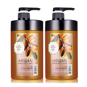 아르간 골드 헤어팩 1000ml x 2개 (총 2000ml) / 아르간 손상모 케어