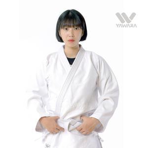 야와라유도복 아카데미450 백색 수련용 수업용 체육관입문자용 대한유도회공인도복