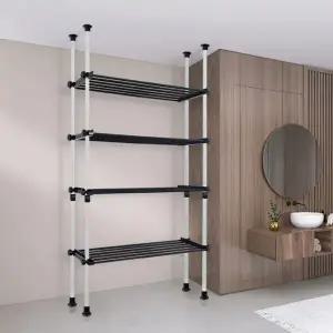 가화행거 대용량4단수납선반행거(LB4040)