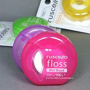 ruscello floss 30M 1개 치과용치실 루셀로치실 루셀로플로스 덴탈프로스 극세사플로스 일본 러셀로