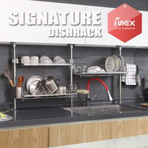 시그니처 3단 기둥식 프리미엄 식기건조대 싱크대선반 설거지건조대