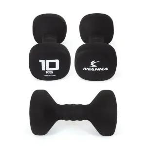 10kg (2개입 1세트) 네오프렌 사각아령 IW