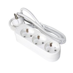 모노케어 3구 접지 10A 안전 멀티 탭 콘센트 1.5M