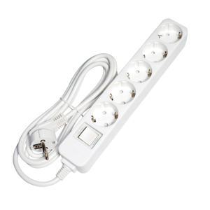 모노케어 5구 접지 10A 안전 멀티 탭 콘센트 1.5M