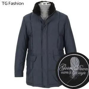 TG패션 고급스러운 머스크랫퍼 구스다운 하프점퍼 T194JPJD506