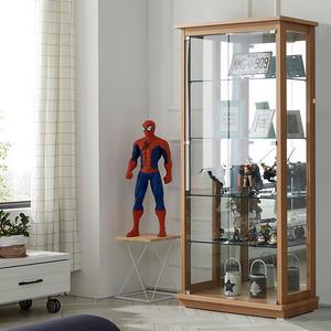 모던-클래식 800-5단 유리 장식장 진열 피규어 수납 레고 그릇 거실 미니