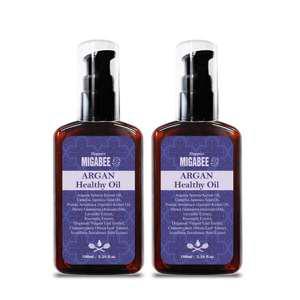 미가비 아르간 헤어오일 /극손상/트리트먼트/염색모/헤어에센스 엘레강스향 100ml x 2개