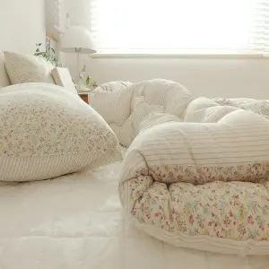 [은남침구]먼지없는 부드러운 천연소재  모달+마이크로  모달하루 차렵 슈퍼싱글이불+베개세트-3color