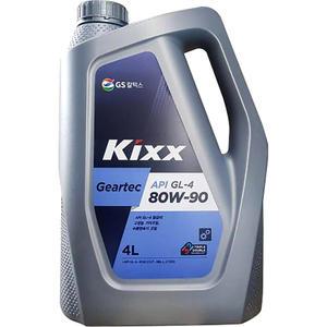 Kixx 자동차용 기어오일 Geartec GL-4 4L 80W/90
